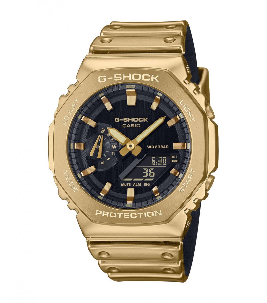 G-Shock G-Metal - Fine Metallic Horloge GM-2100YMG-9AER